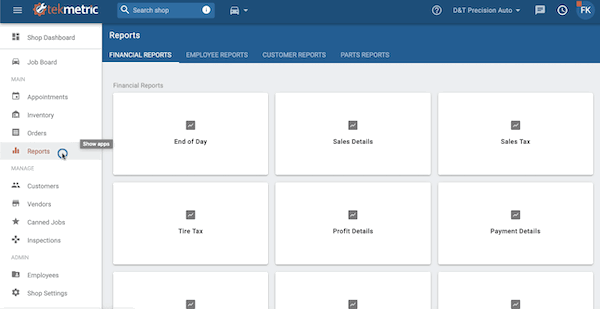 gif-of-reports-section-within-Tekmetric-showing-how-to-mark-a-payment-as-complete