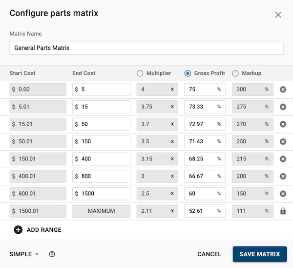 configure-parts-matrix-table