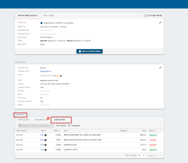 screenshot-of-job-history-on-appointment-screen
