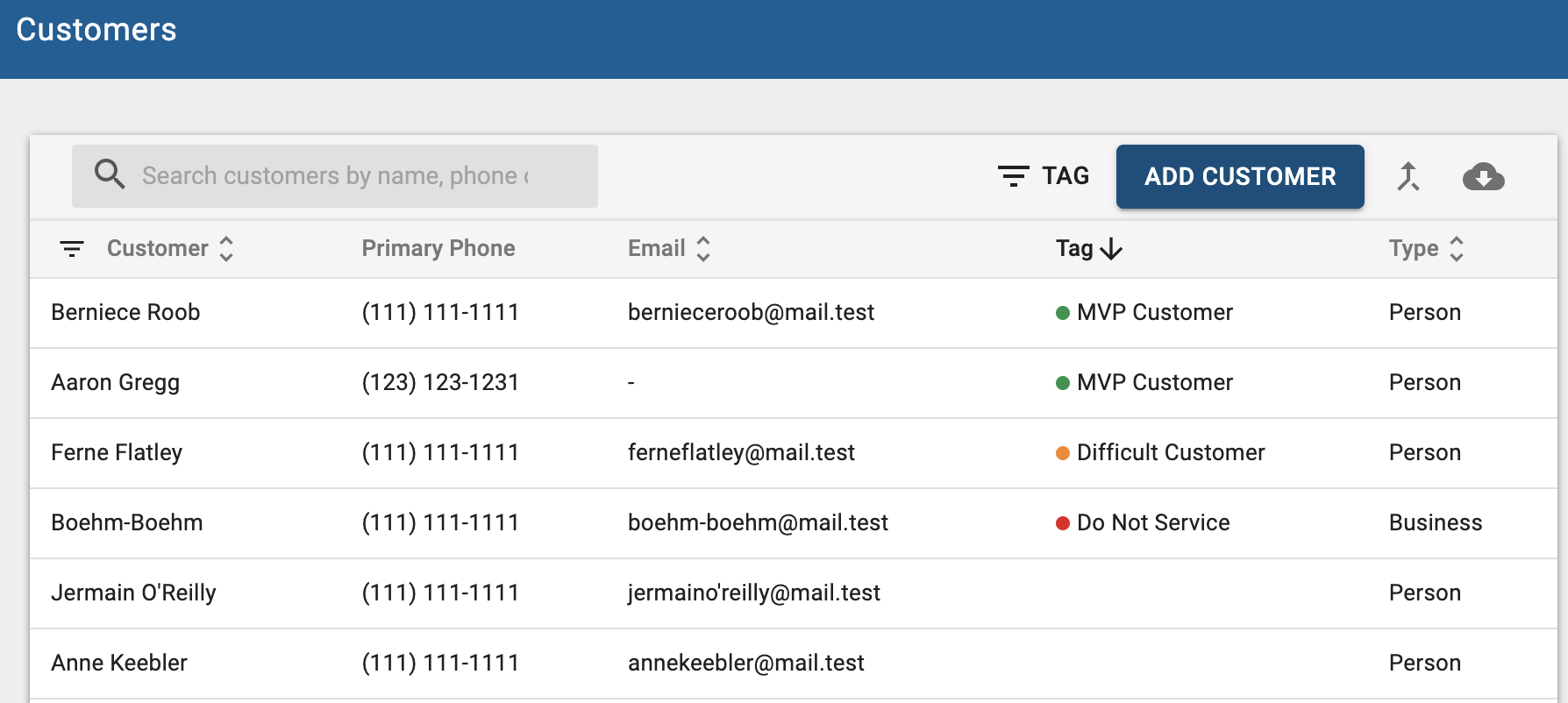 Screenshot-customer-list