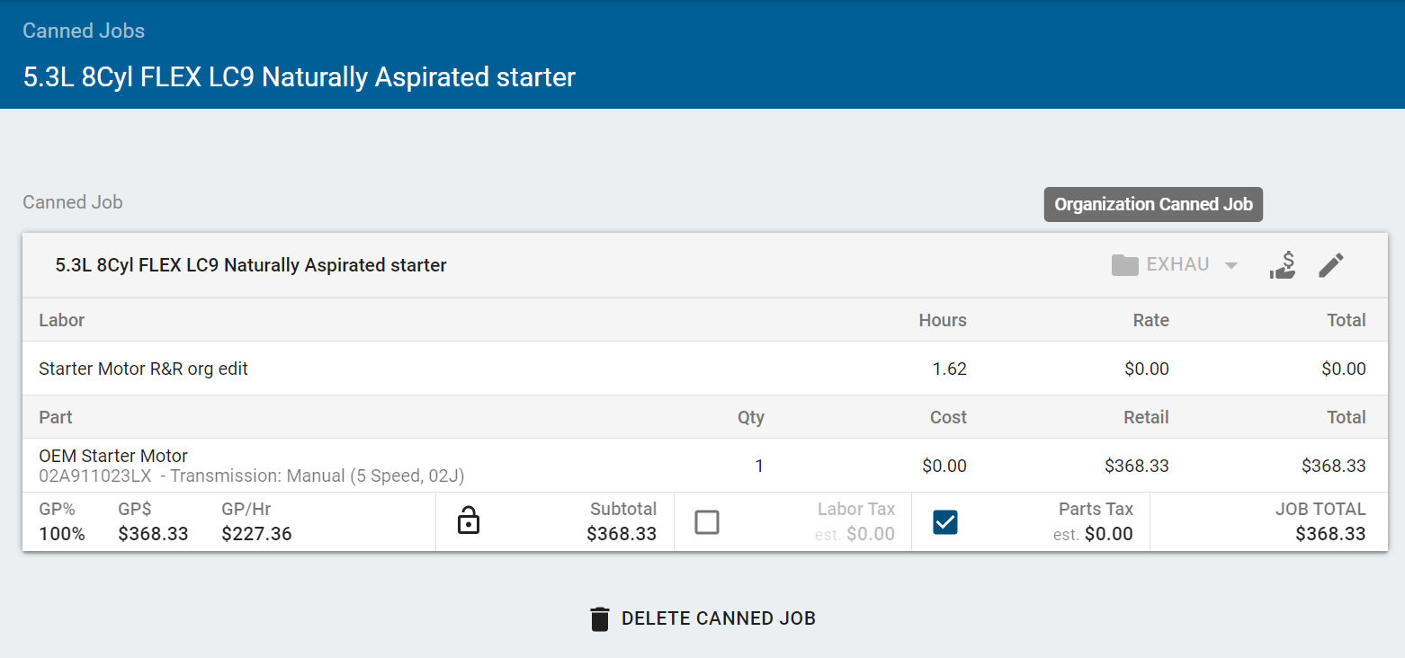 screenshot-of-organization-managed-canned-jobs-within-Tekmetric