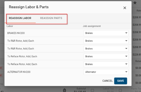 screenshot-reassign-labor-and-parts-pop-up-window