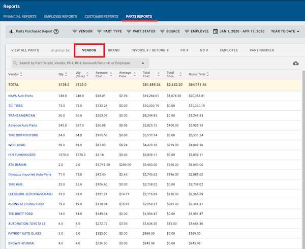 Screenshot-of-parts-purchased-report-filtered-by-vendor