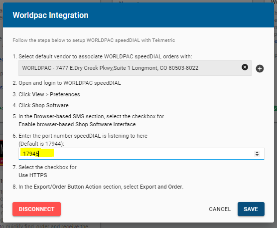 screenshot-of-WorldPac-Integration