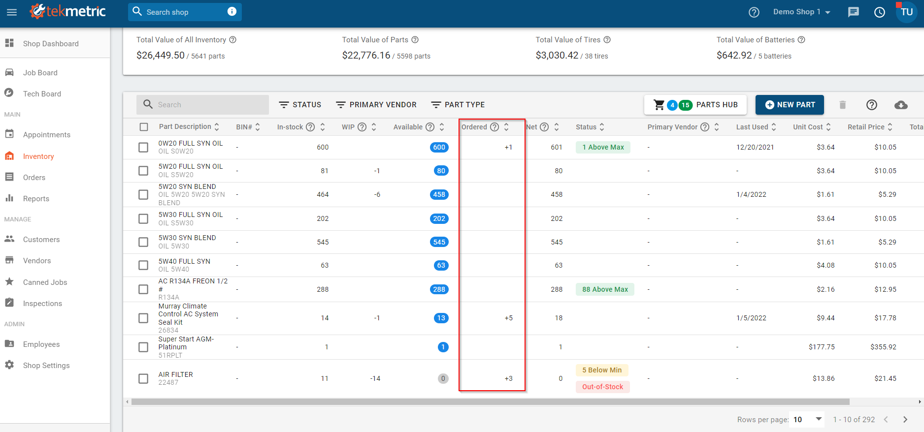 screenshot-of-ordered-column